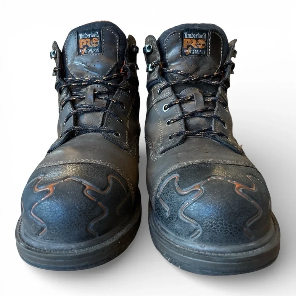 Men's Timberland Pro MAGNITUDE 6" Composite Toe Waterproof Work Boot TB0A42ZY - Picture 3 of 9